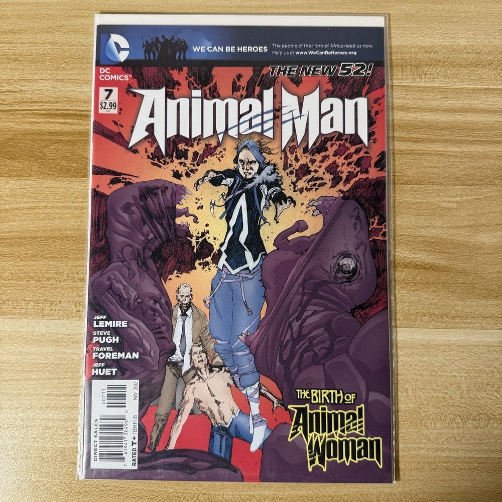 Animal Man #7 - 2011 Series DC Comics